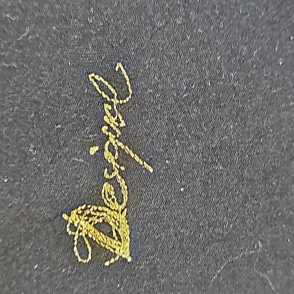 Desigual Multi Color Print Long Sleeve Black Midi Dress - Picture 8 of 10